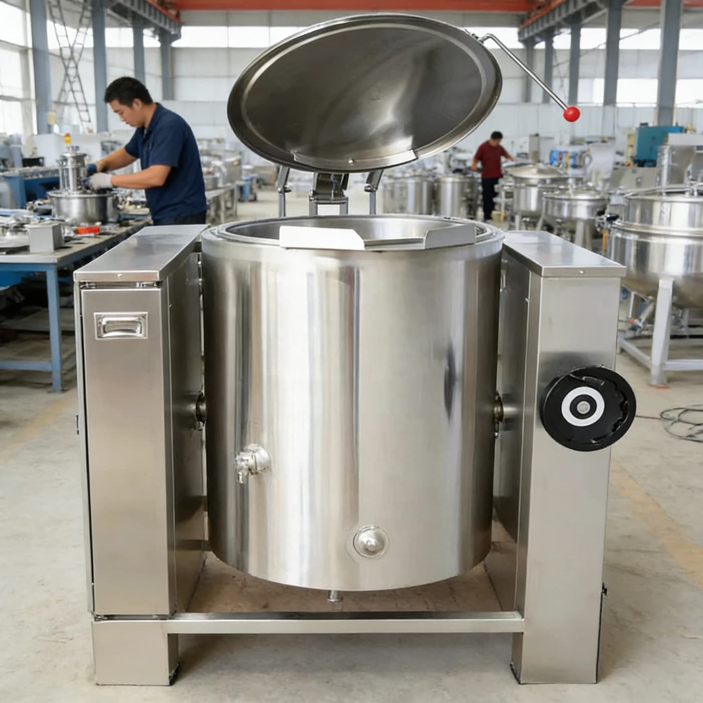 Industrial cooking system