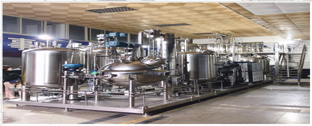 Instant coffee powder processing machine production line