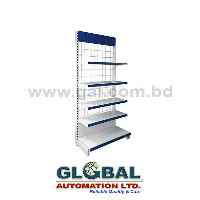 Commercial Wire Panel Wall Unit Gondola Rack
